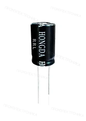Hongda RRC477M05001300200050B000, конденсатор электролитический 470мкФ 50В 105гр 13*20 10000ч (=EEUFR1H471)