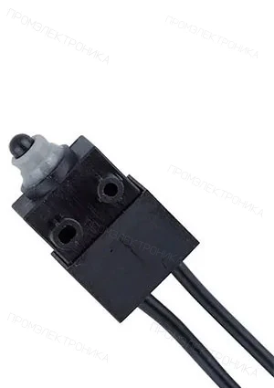 HONEYWELL HD110V01A12AR, микропереключатель плунжер герметичный SPNO 12В 0.1А боковое крепление кабель  -40 85