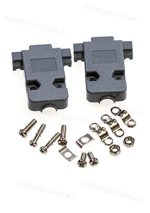 KLS DP-9C, корпус для D-SUB 9pin (L-KLS1-DB-09P-S-G)