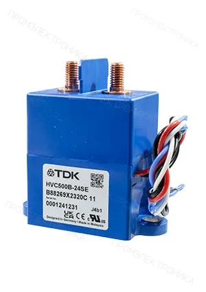 TDK EPCOS B88269X2320C11, B88269X2320C011, контактор HVC500B-24SE (с дополнительным контактом)