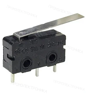 Switronic SM5-03P-28G-G, микропереключатель с лапкой 125В 5A