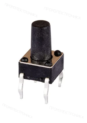 Switronic 0695HIM-130G-G, кнопка тактовая 6х6 h=9.5мм (аналог для TS-A4PS-130)