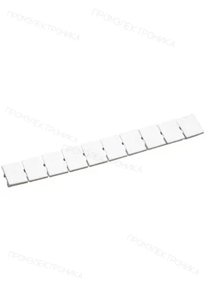 ConnectWell CA509/K5WHT, Маркировочная планка 5мм для клемм, упак 100шт, =MC512PA, RC510, RC410, WS10/5 MC NE