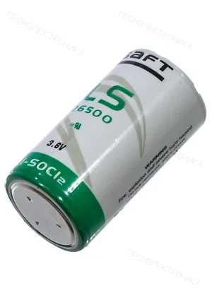 SAFT LS26500, батарейка SAFT3.6В, литий, (LR14), 1 шт.