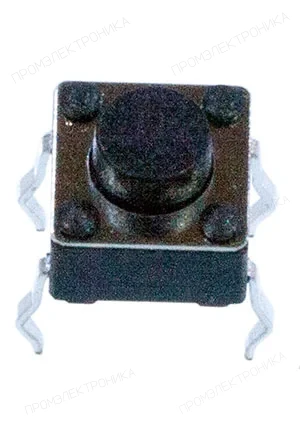 Switronic 0650HIM-130G-G, кнопка тактовая 6х6 h=5мм (аналог для TS-A2PS-130)