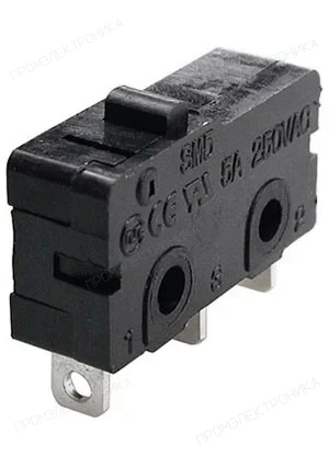 Switronic SM5-00N-115G-G, микропереключатель 250В 5A
