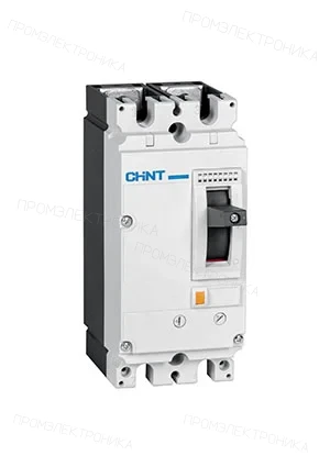 CHINT 274857, Авт. выкл. NM8NDC-250S TM 2P 160А 50кА с рег. термомаг. расцепителем
