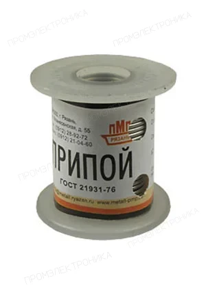 ПМП Припой ПОС61 ПРВ 1.5мм катушка 100г