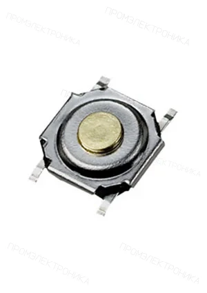 Switronic IT-1187-160GM-G, кнопка тактовая 5.2х5.2 SMD h=1.5мм (аналог для SWT-41)