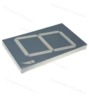 Kingbright SC50-21SGWA, светодиодный индикатор зеленый 12.7мм 1x7