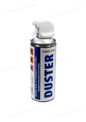 Solins DUSTER 400мл, аэрозоль 400мл, сжиженный газ для продувки от пыли