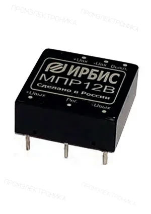Ирбис МПР12Е, DC-DC, 12Вт, выход 24В, 0.5А, вход 24В, -40+85