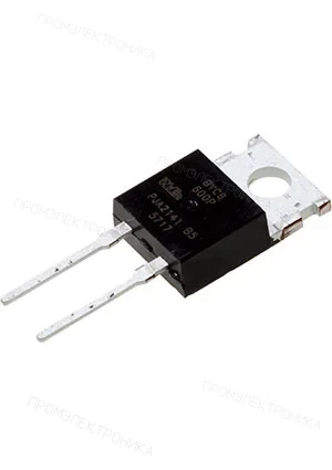 WeEn Semicond BYC8-600P, ультрабыстрый диод, 600В, 8А  TO-220AC (=BYC8-600,127)
