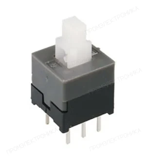 Switronic MPS-850-G, кнопка с фиксацией 8.5мм 30В 0.3А (PS850L)