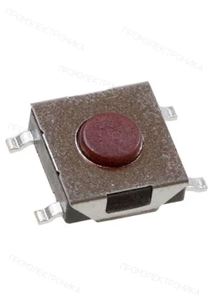 Gangyuan KAN0647-0252C1-B, тактовая кнопка 6x6 h=2.5мм SMD