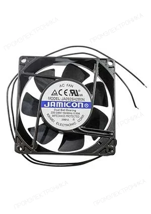 JAMICON JA0925H2B0N-L, вентилятор 220В провода 92х92х25мм подшипник качения