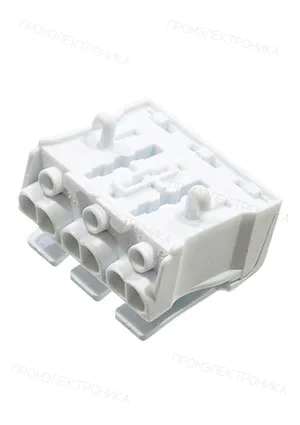TE Connectivity 3-2834242-4, Разъем на провод, 6 позиций, 450V,   3P SNAPS, PUSH WIRE CONNECTOR, WITH MARK