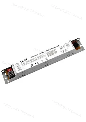 Lifud LF-GMR040YS-ELS005, LED драйвер, 40Вт, вх 220-240В AC, вых 250-400мА 65-150В DC, изолир, металл