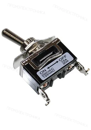 Switronic T901A5-W112-G, переключатель 250В 15мА SPST 28*14,4 2 контакта винт