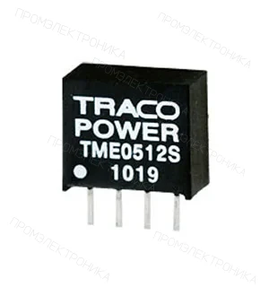 TRACO TME 0512S, DC-DC преобразователь SIP4, =AM1SS-0512SJZ