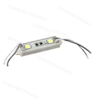 ARL ARL-PGM5060-2 White, Модуль PVC,2св.диод.,белый,smd5060,питание12V