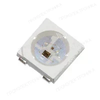 WORLDSEM WS2812B-V5, светодиод для поверхностного монтажа 12мА RGB
