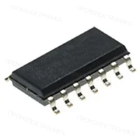 Fulihao Tech 74HC4066D, четыре аналоговых переключателя с двумя контактами входа/выхода (SOP-14)
