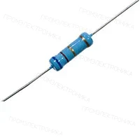 SunRoyal MF002T52F2R0, Резистор металлопленочный 2 Ом 1% 0,5Вт 50ppm/C