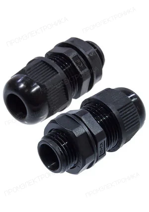 KLS L-KLS8-0616-MG-16-B, кабельный ввод Nylon IP68 6-10mm (аналог для AG-16B) черный