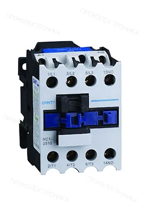 CHINT 221625, Контактор NC1-2501 25А 110В/АС3 1НЗ 50Гц