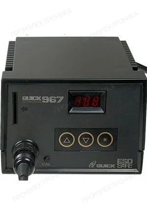 QUICK QUICK967 ESD, промышленная паяльная станция 60Вт 24В 200-480C