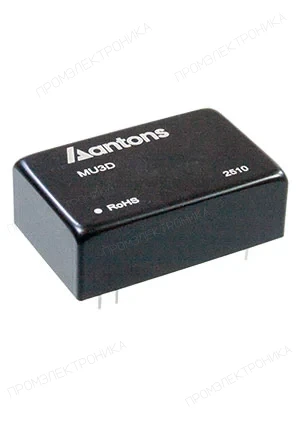 ANTONS POWER MU3D-4805, DC/DC Regulated PWB4805ZP-3WR2 = PWB4805ZP-3WR2