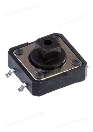 Gangyuan KAN1241-0731B-22, тактовая кнопка SMD 12х12х7.3мм  (=1273SHIM-160G-G)