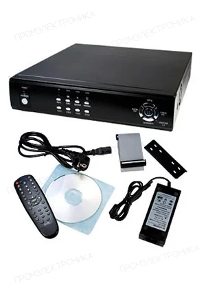 Witson W3-D2204BW, DVR устройство записи для системы видеонаблюдения 4-х канальное