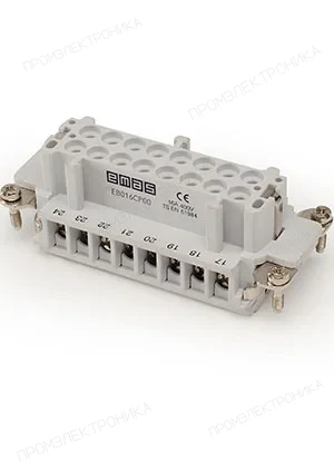 EMAS EB016CP00, Гнездо 16 полюсов, 16А EB016CP00
