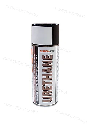 Solins URETHANE 400мл, уретановый лак для печатных плат аэрозоль 400 мл (520 мл)