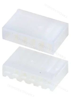 Hsuan Mao PHU-6 (DS1072-6F), розетка каб. без контактов 3.96мм H2410-06PYW000R