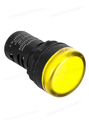 CHINT 593150, Индикатор ND16-22DS/4 желтый АС230В