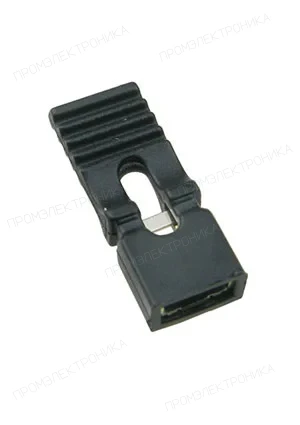 CONNFLY DS1027-2LBN, ДЖАМПЕР-MJ-H(2.54mm) H=13.5mm чёрный