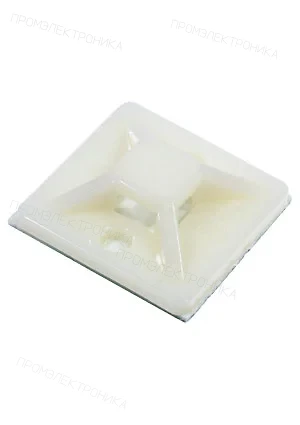 Fortisflex ПМС30*30 (б), Площадки монтажные самоклеющиеся белые