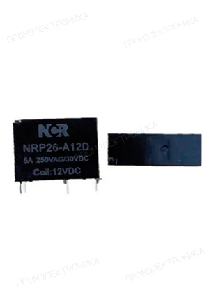 NCR NRP26-A05D, Реле, 5VDC, 250V, 5A