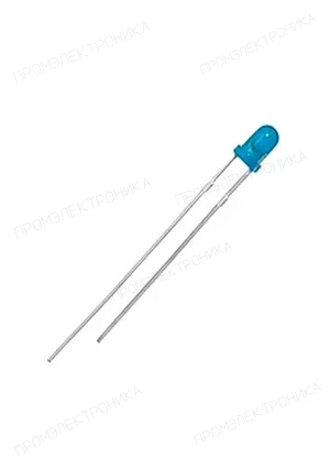 G-NOR GNL-3014UBD-TL, Светодиод синий 30  d=3мм 2000мКд 470нМ (Blue)