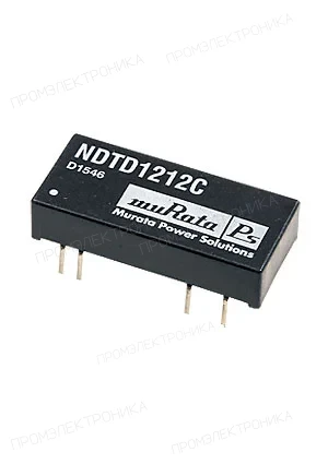 Murata PS NDTD1212C, DC/DC преобразователь на плату 3Вт 12В-12В DIP24 (THI1221)