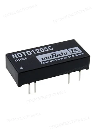 Murata PS NDTD1205C, DC/DC преобразователь на плату 3Вт 12В-5В DIP24 (THI1220)