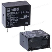 RELPOL RM32N-3011-85-1009, 2615028  , Реле 9VDC 1 Form C 250VAC/5А