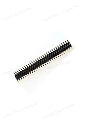 NXU PLL-30, вилка штыревая 1.27мм 1x30 прямая (112-B-SS30G254)
