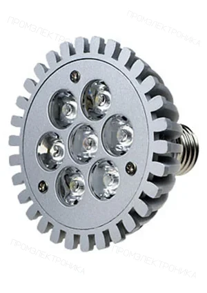 Fier Lighting FEX162 E27, 7x1W 220В лампа светодиодная, цвет теплый белый