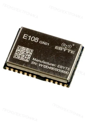 EBYTE E108-GN01, спутниковый чип позиционирования и навигации GPS,  NMEA0183 V4.1 , макс. частота 10Hz Pac