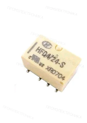 HONGFA HFD4/24-SR, Реле сигнальное стандартное 4 поколения,  24VDC, SMT,  = 4-1462037-7 (IM07GR)