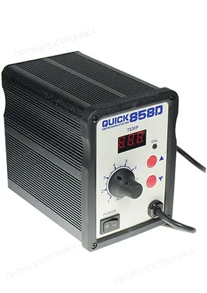 QUICK QUICK858D ESD, промышленная паяльная станция термовоздушная 700Вт  (фен паяльный)